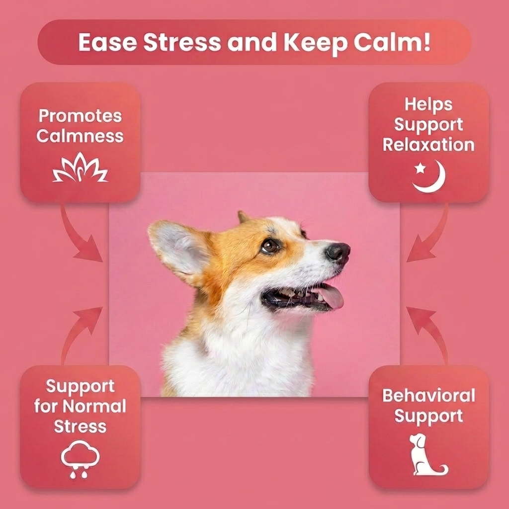 Calm and relaxed puppy benefits
